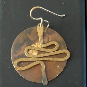 Handmade Lochlin Smith Dragonfly Earrings